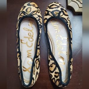 NWB Sam Edelman Felicia leopard flats